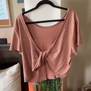 Aerie backless t shirt